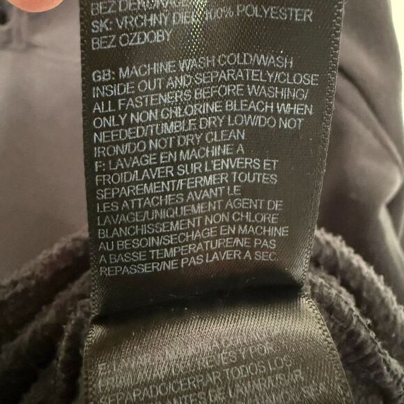 The North Face Sweater Womens Large Black Fleece Lightweight 1/4 Zip Pullover - Picture 8 of 9